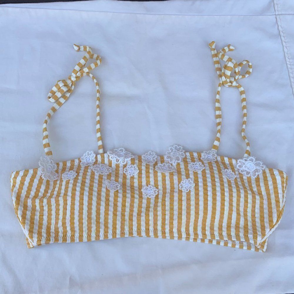 NWT Jessica Simpson Bathing Suit Top Size Large